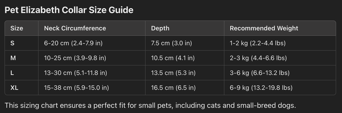 Hi Dream - Soft Foam Conical Pet Collar