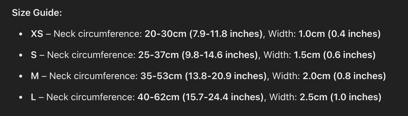 Hi Dream - Vibrant Series - Dog Collar