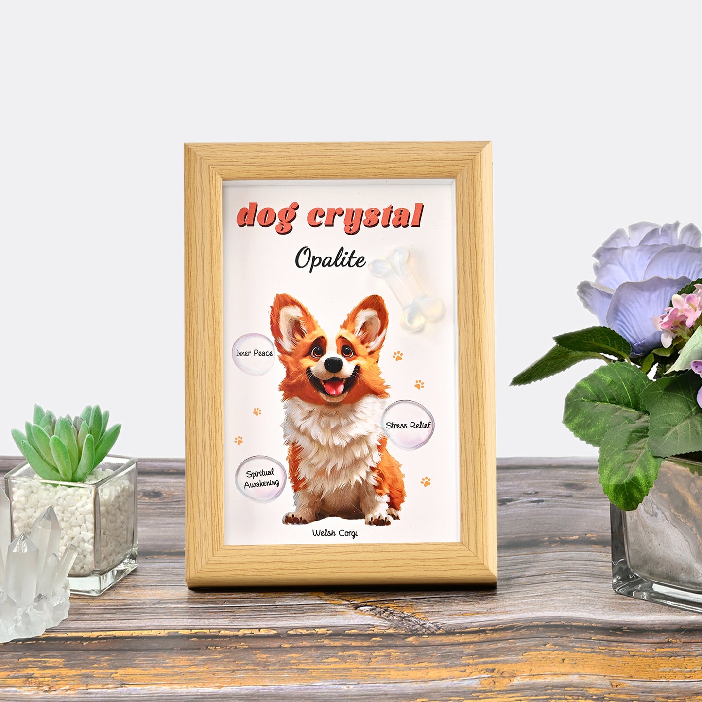 Crystal - Corgi Crystal Grid Set